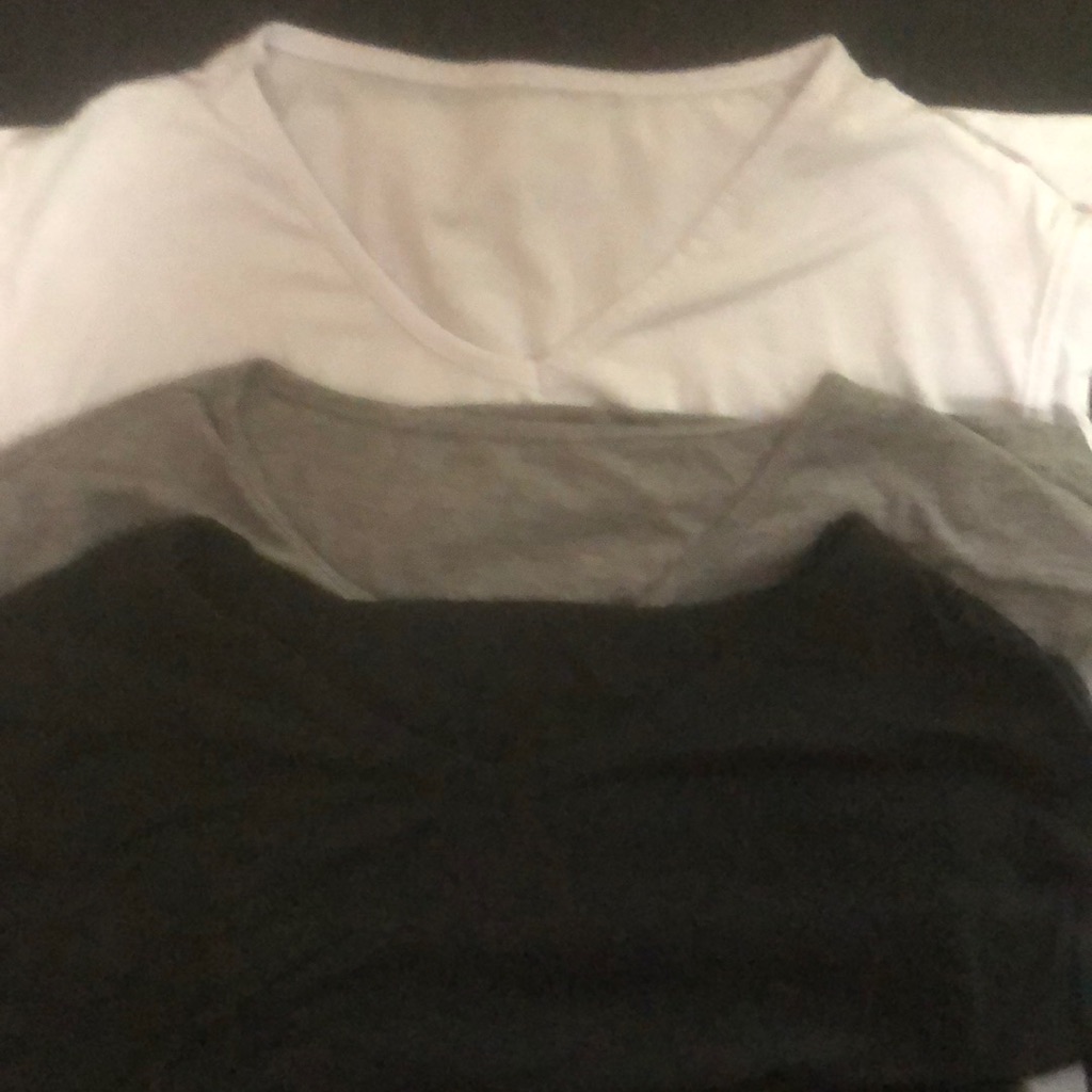 Three Basic T Shirts Size Medium